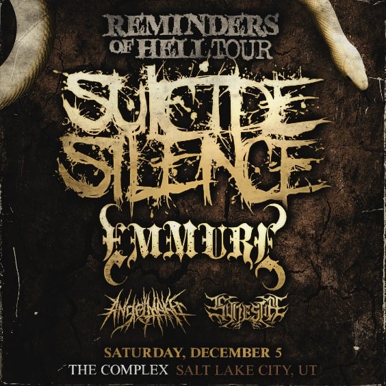 Suicide Silence live at The Complex!