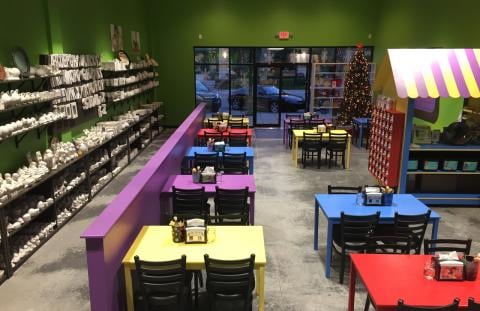 uPaint Pottery Studio