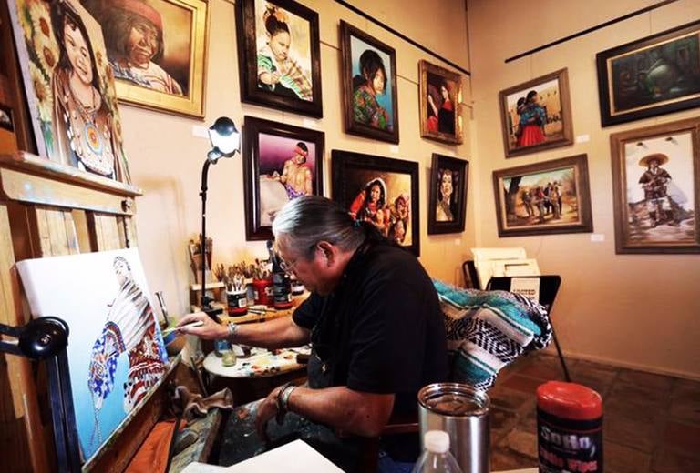 Southwestern Art By Bert Saldana