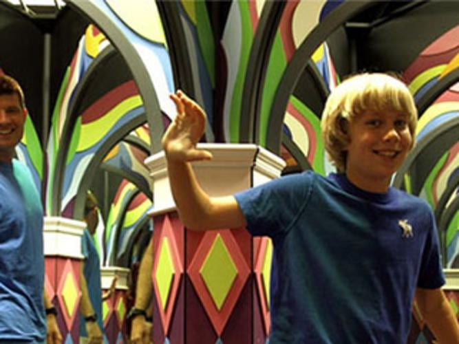 Backstage Mirror Maze