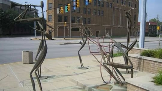 Jazz Musicians Bronze Sculptures