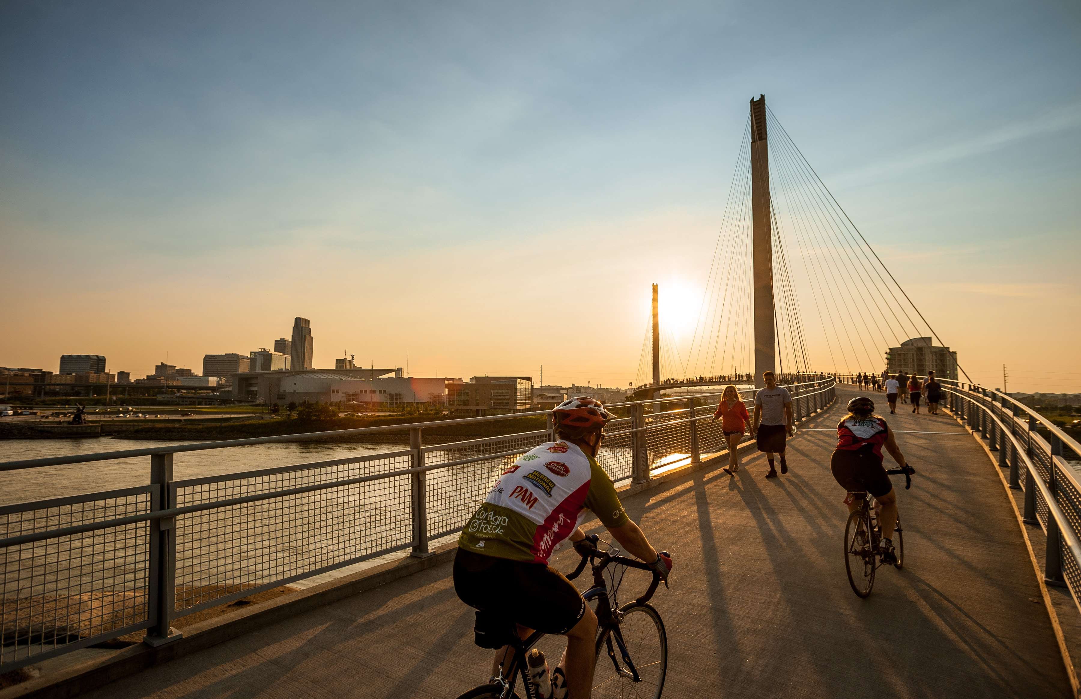 Bob Kerrey Pedestrian Bridge.