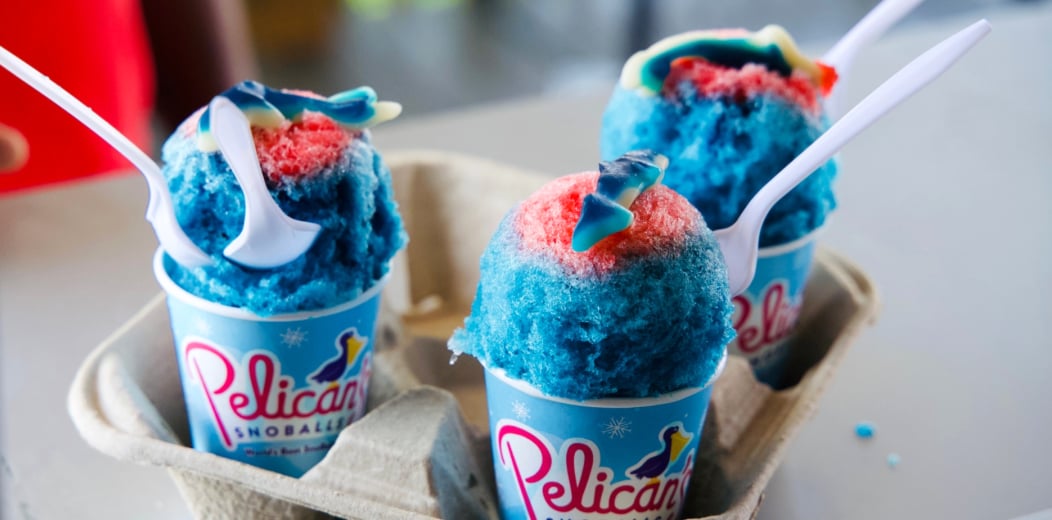 Pelican's SnoBalls on Rosewood