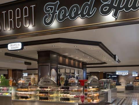 Fulton Street Food Hall at Harrah's Las Vegas
