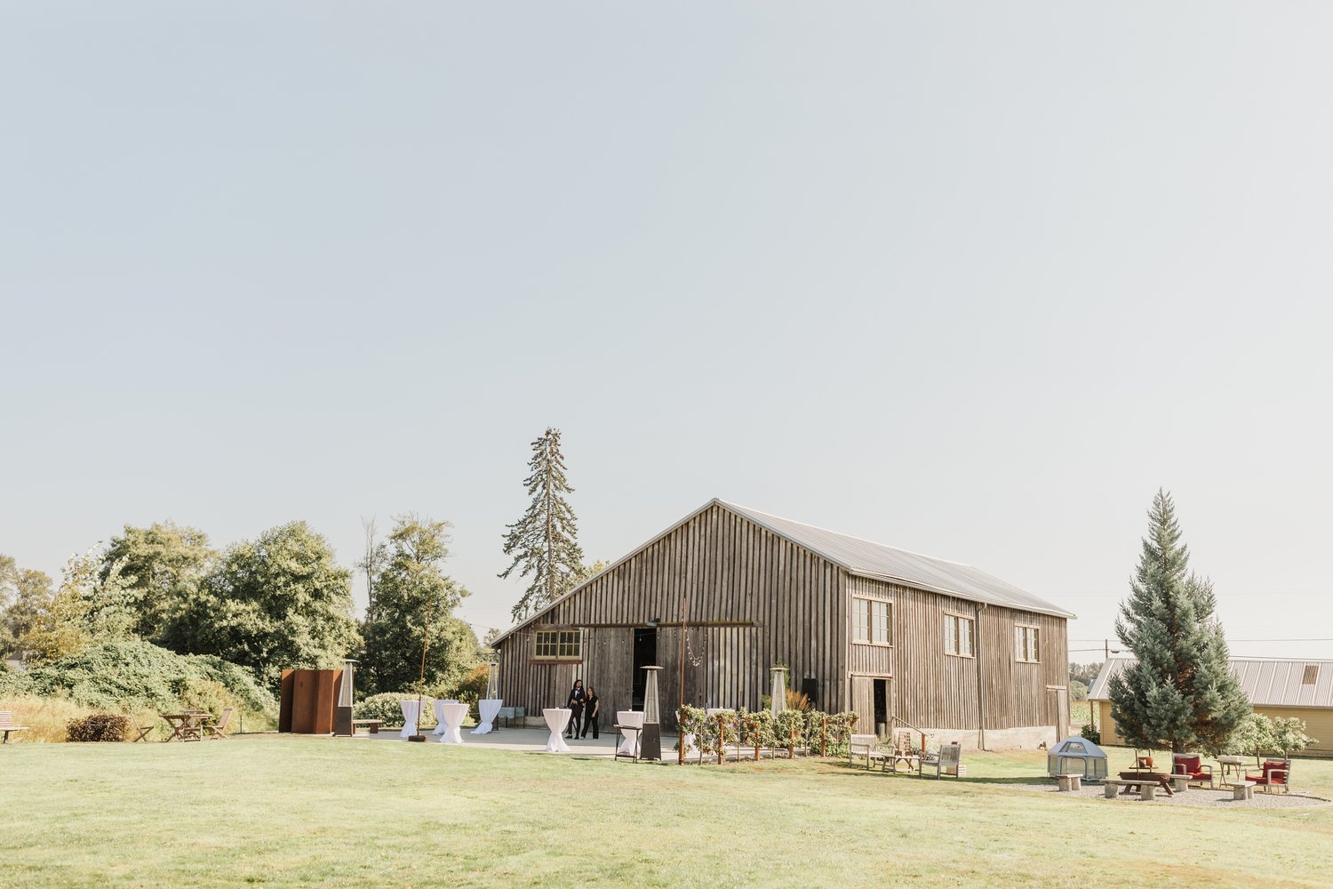 The Saltbox Barn on Fir Island