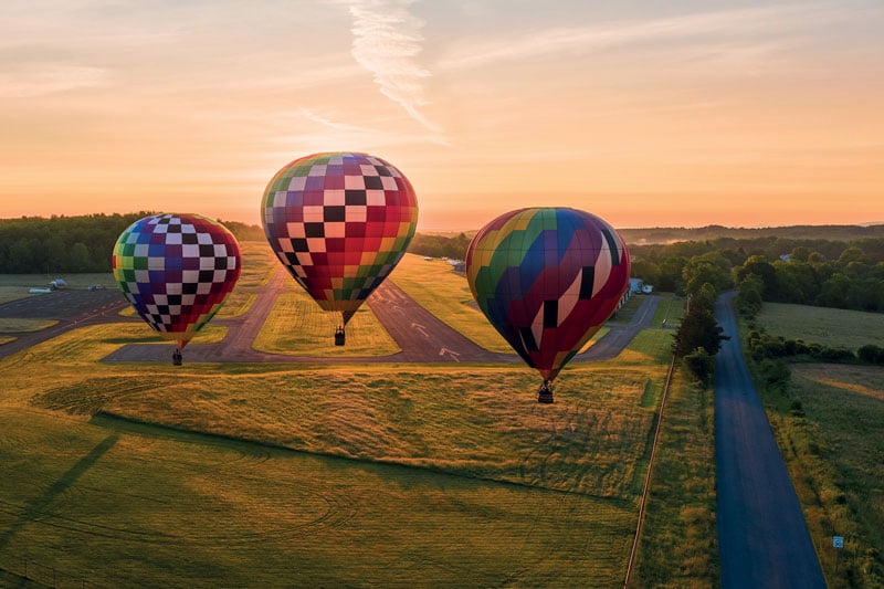 Above the Clouds Hot Air Balloon Rides