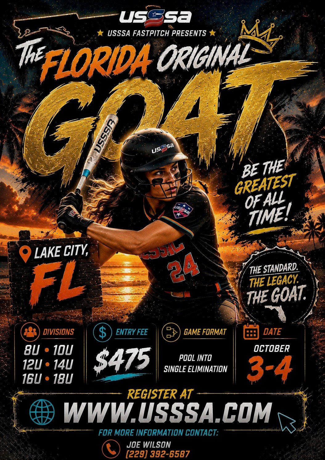 The Florida Original GOAT 2-Day Fastpitch Tournament