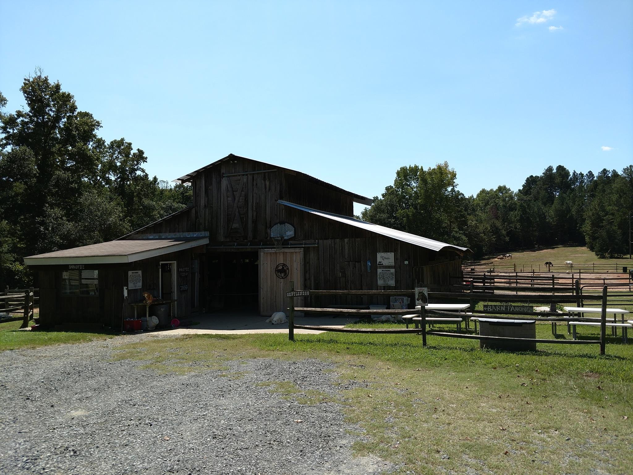 His Barn