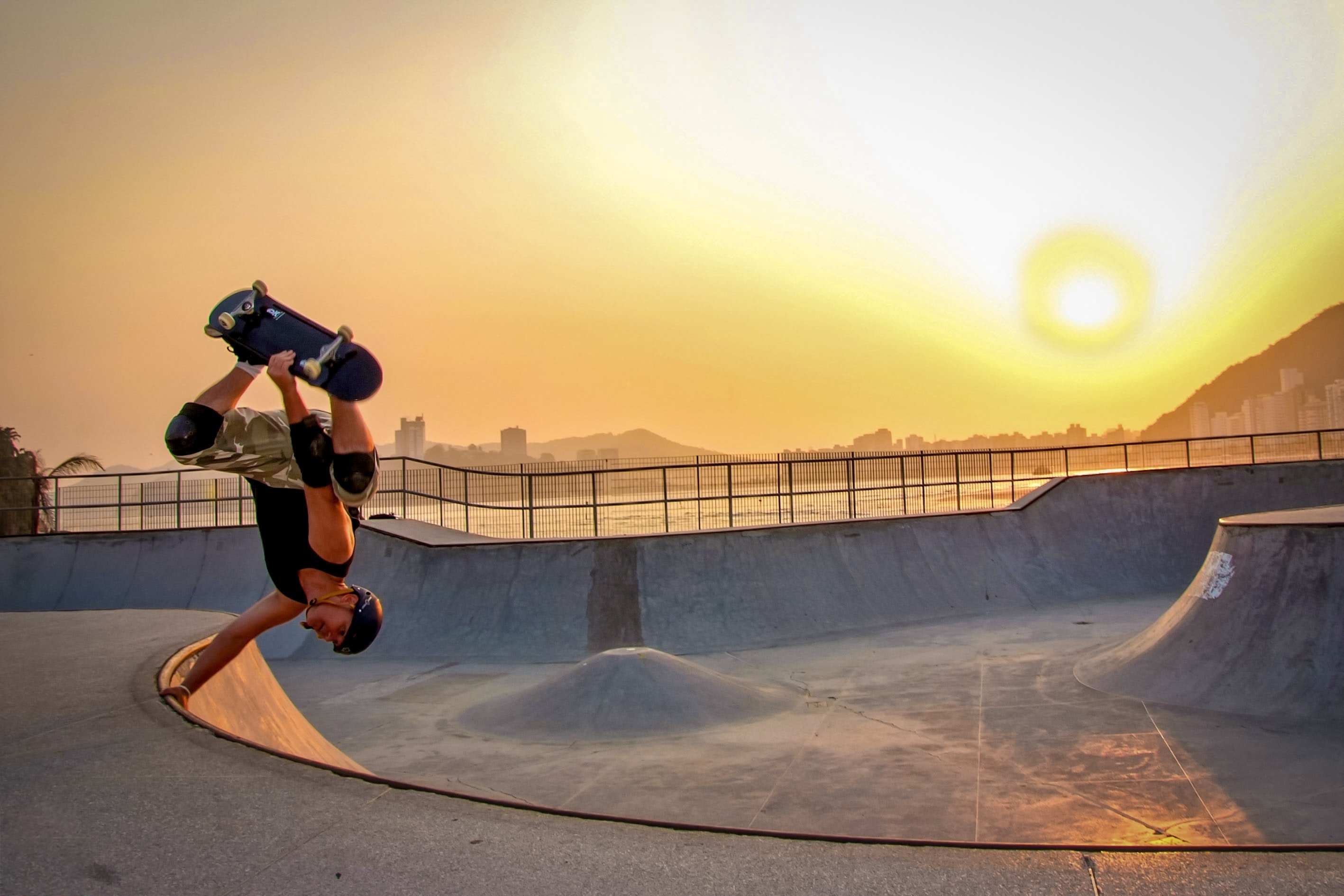 Heath Eiland and Morgan Moss BMX Skate Park