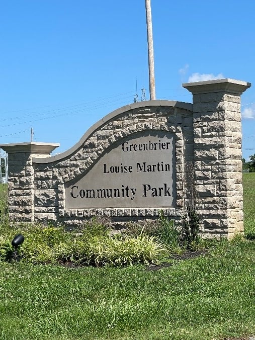 Greenbrier Louise Martin Community Ball Park