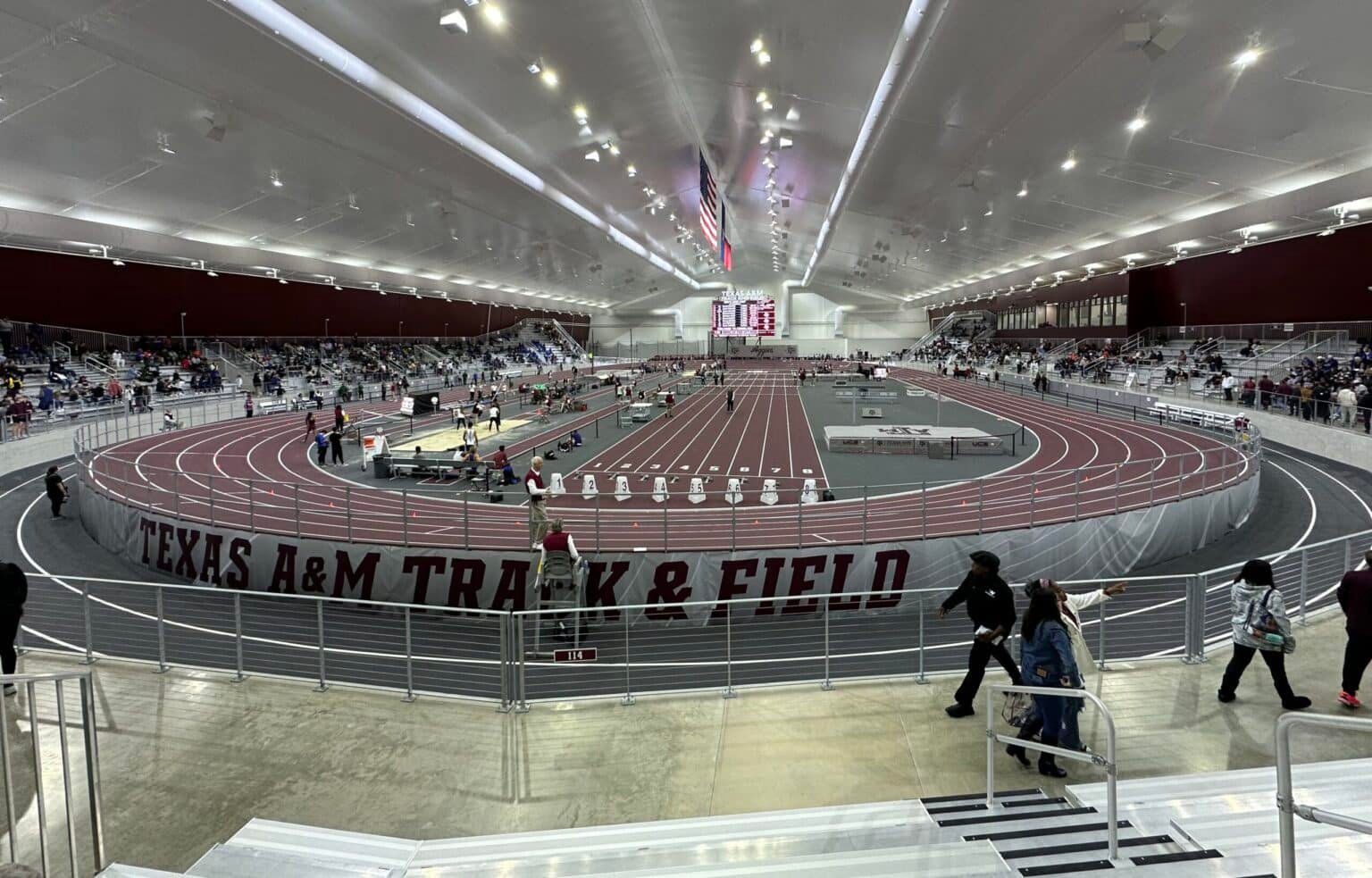  R.A. “Murray” Fasken ’38 Indoor Track & Field facility