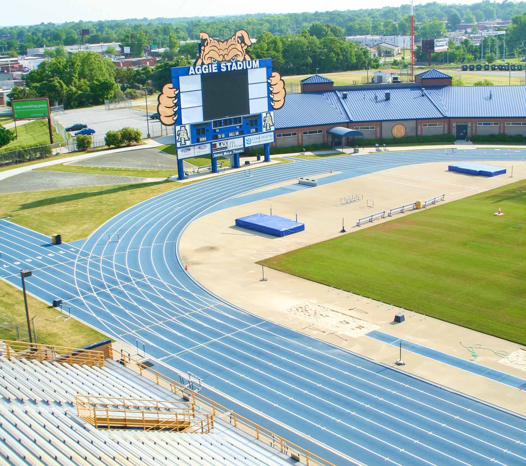 Irwin Belt Track at NC A&T State University