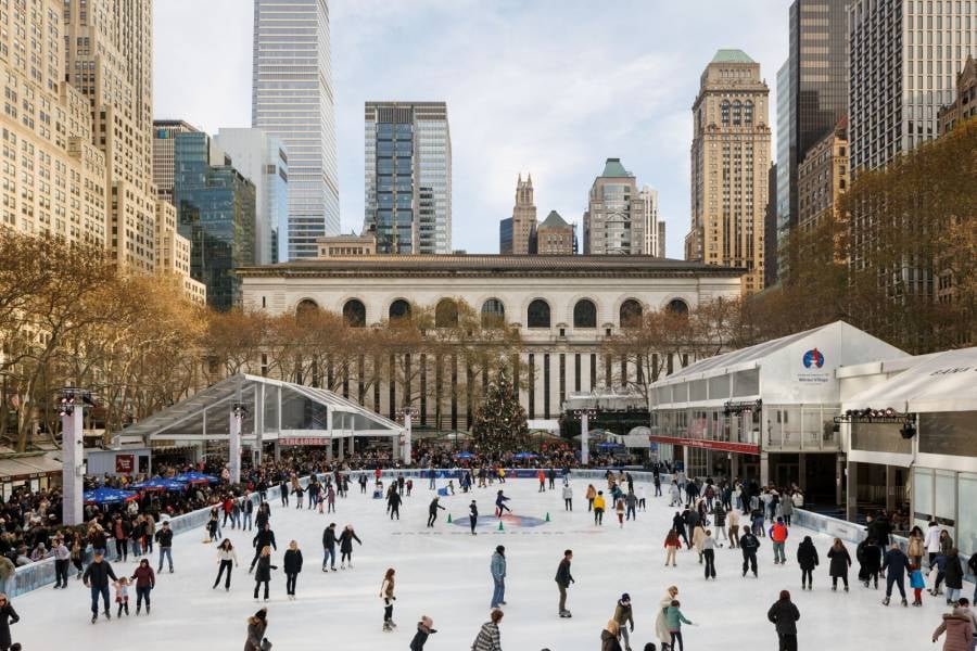 Bryant Park Winter Village Ice Rink