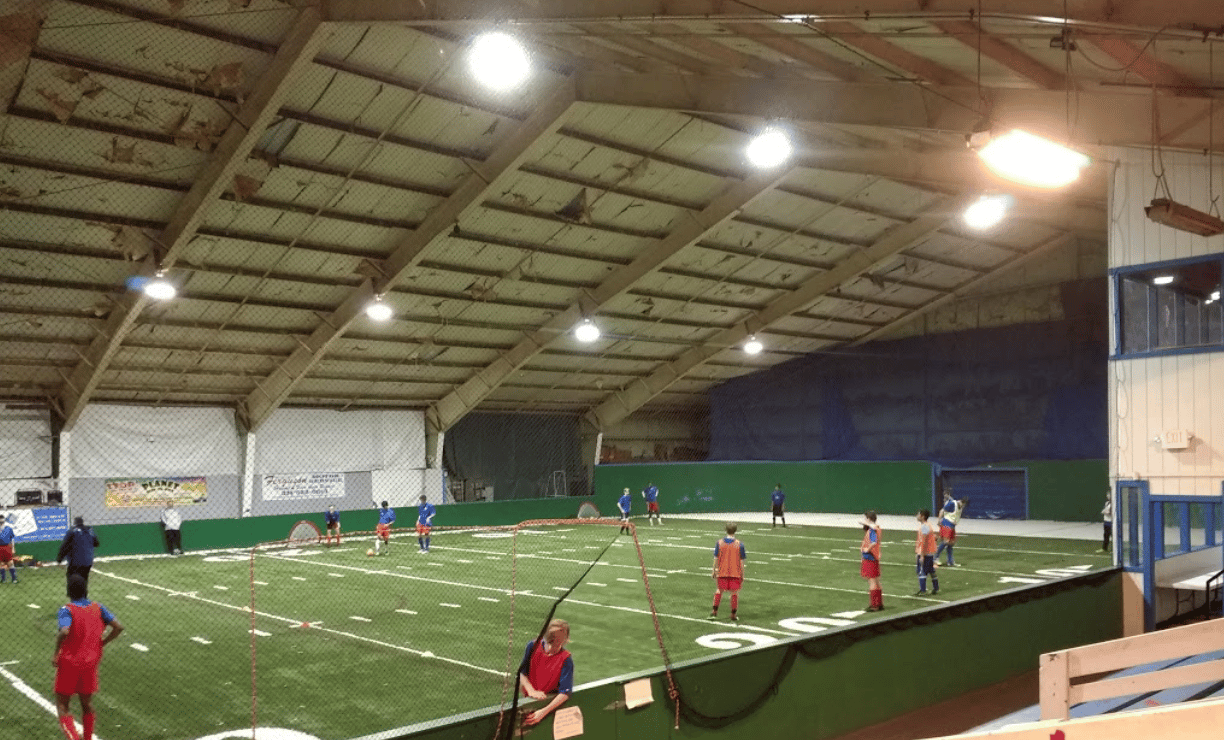 River's edge store indoor soccer