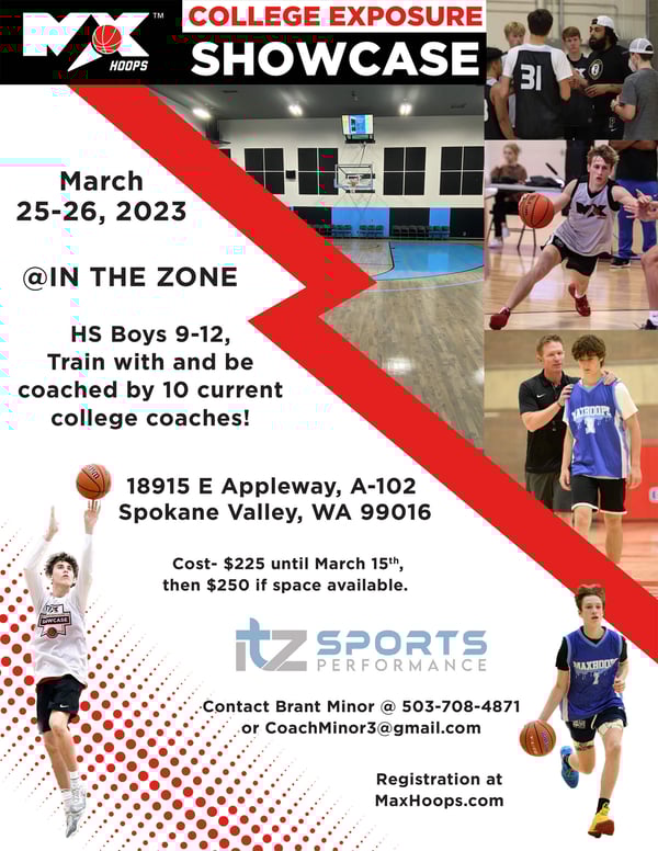 Max Hoops College Exposure Showcase!