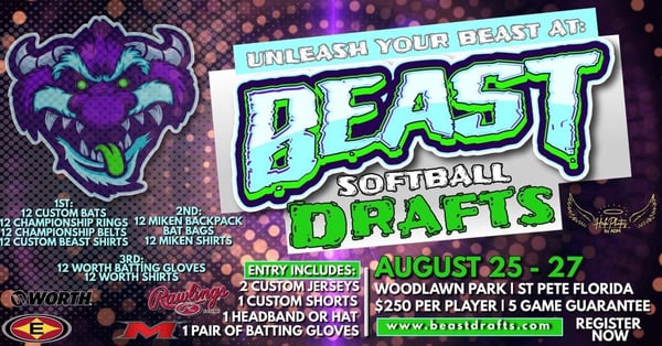Beast Softball Draft St. Pete Florida