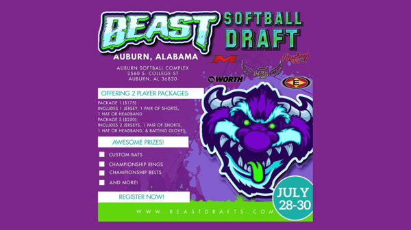 Beast Softball Draft Alabama