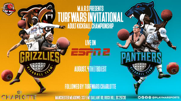 TurfWars Adult Kickball Championship live on ESPN2 