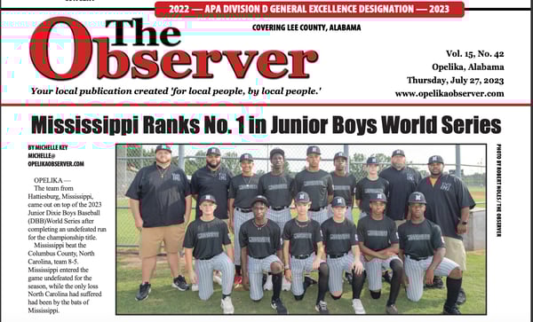 Mississippi Ranks No.1 in Junior World Series – Event Recap