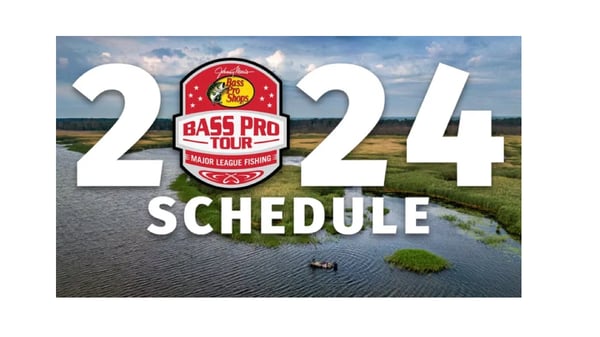 MLF Announces Dates, Locations for 2024 Bass Pro Tour