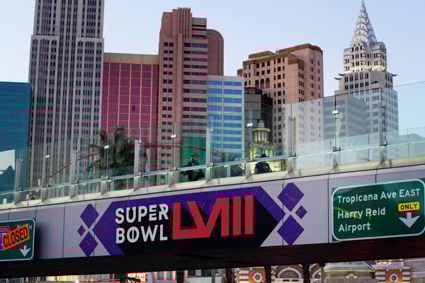 Las Vegas is Ready for its Super Bowl Close-Up
