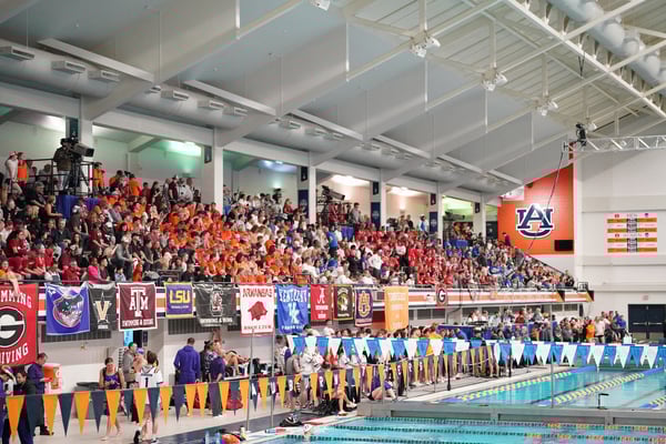 Auburn-Opelika Tourism Hosts the SEC Swim and Dive Championship
