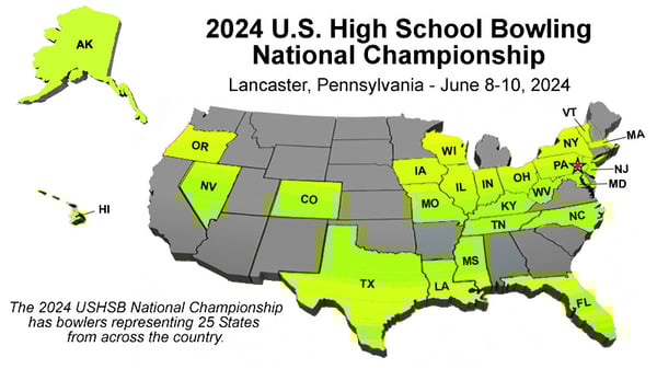 2024 U.S. High School Bowling National Championship Hosted In Lancaster, PA
