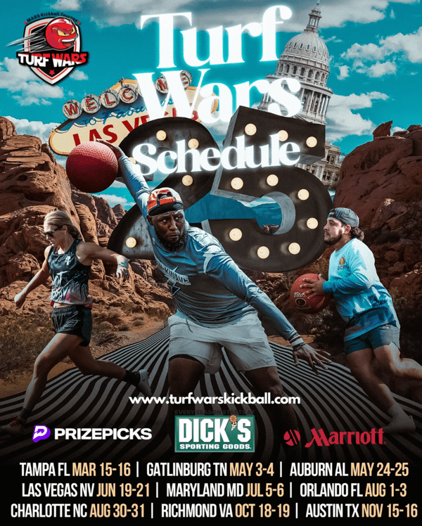 2025 Turf Wars Schedule UNLEASHED