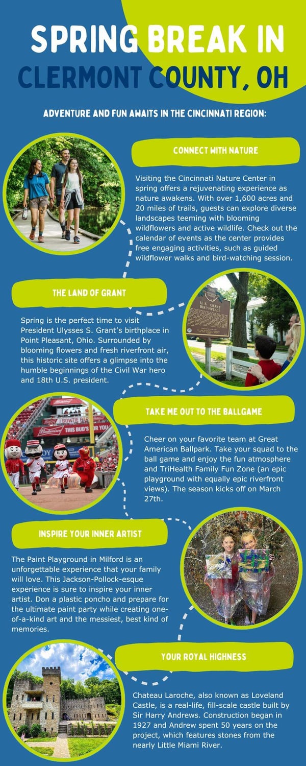 Spring Into Adventure in Clermont County, OH