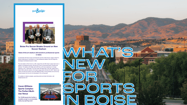 What’s New for Sports in Boise, Idaho
