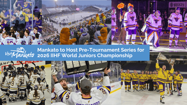 Mankato Named as Host Community for Pre-Tournament Series Ahead of 2026 IIHF World Junior Championship