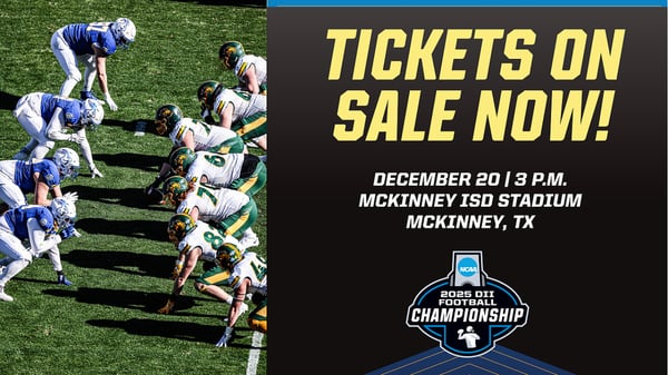 D2 Football Championship Tickets Are On Sale Now!