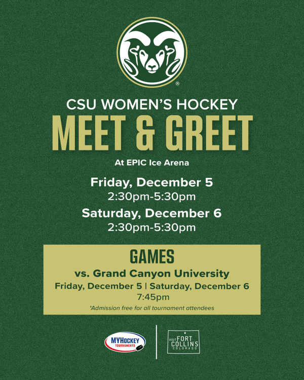 CSU Women’s Hockey Meet and Greet at EPIC Ice Arena