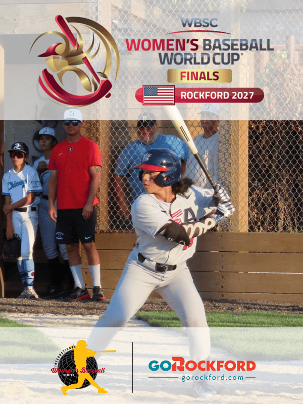 IWBC TO HOST WBSC WOMEN’S BASEBALL WORLD CUP FINALS 2027 IN ROCKFORD REGION