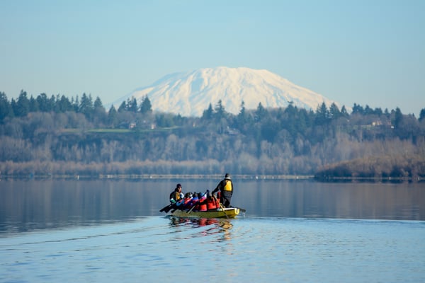 Spring Sprints Regatta at Vancouver Lake