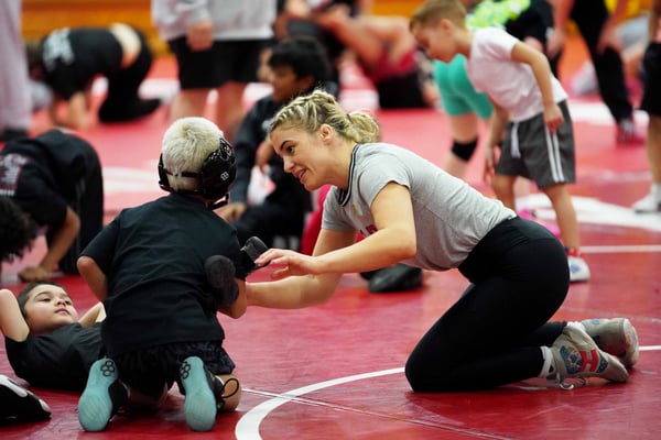 RECAP: Olympic, collegiate and local wrestling notables host Marysville camp