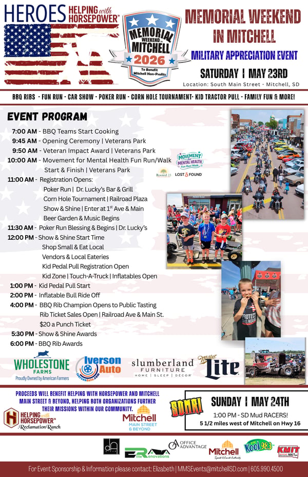 Memorial Weekend in Mitchell