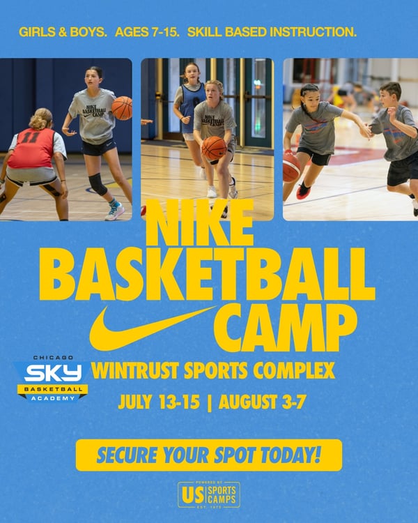 Nike Basketball Camp With Chicago Sky at Wintrust