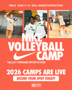 Nike Volleyball Camp at Valley Dreams Sports Hub