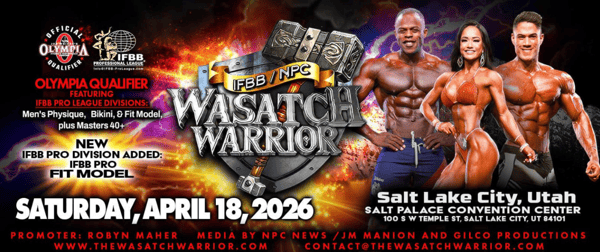 2026 IFBB/NPC Wasatch Warrior