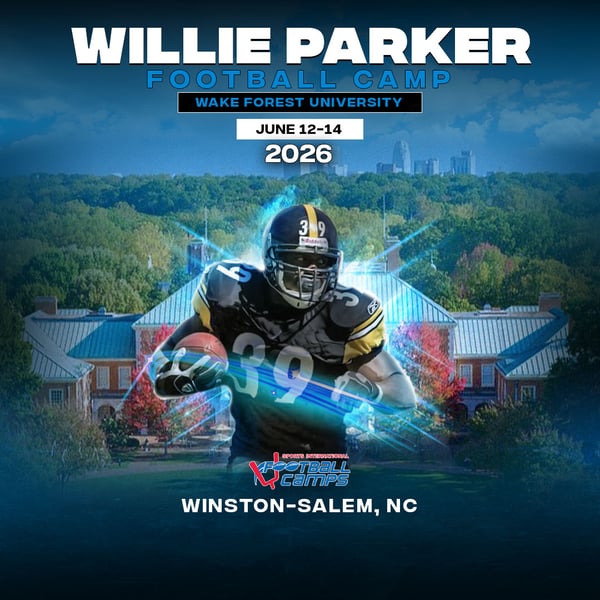 Sports International Football Camp with Former Steeler Willie Parker - Winston-Salem, North Carolina