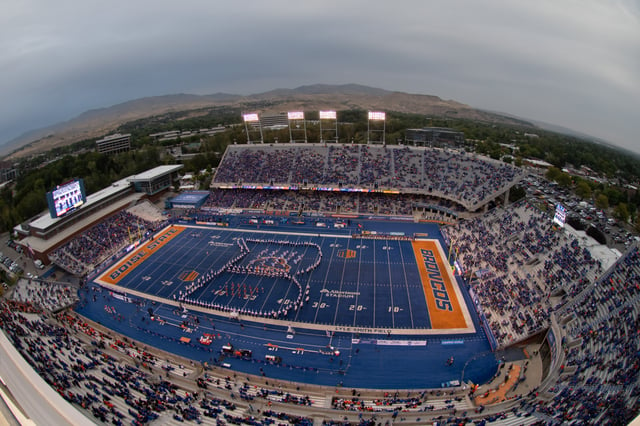 Boise State University Blue Turf