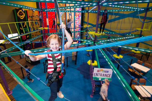 Ropes course little girl red hair.jpg