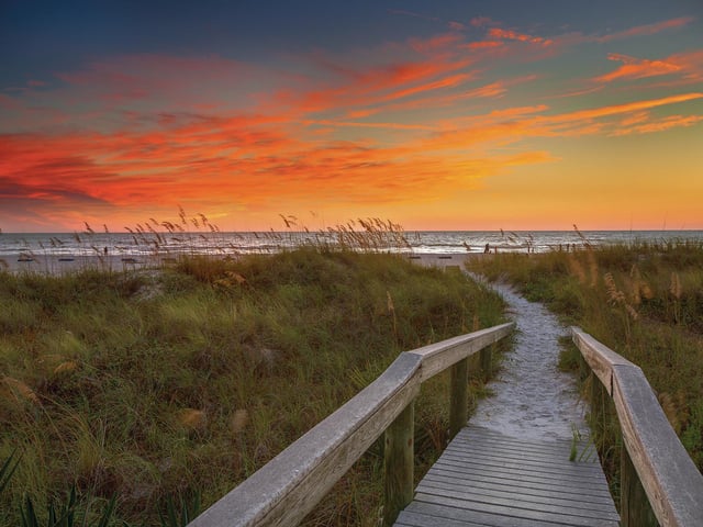 Boardwalk to Sunset - Indian Rocks Beach (2)