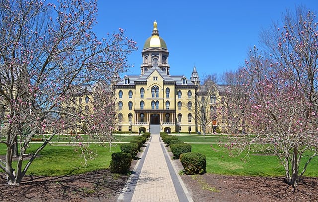 South Bend indiana-south-bend-things-to-do-university-notre-dame-main-building