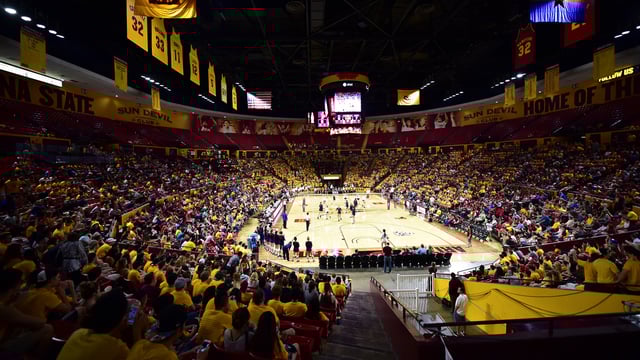Tempe Sun Devil basketball arena
