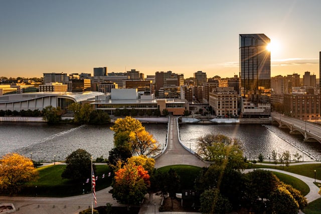 Fall Downtown Grand Rapids