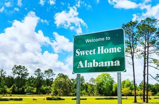 welcome sweet home alabama