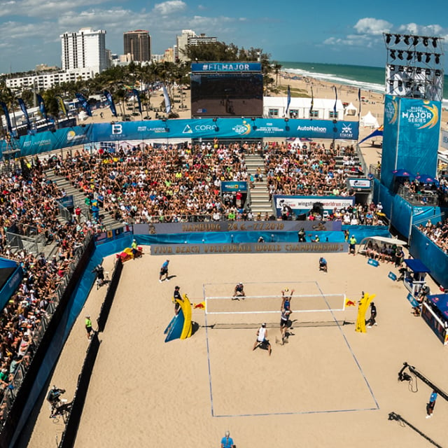 Fort Lauderdale beach volleyball