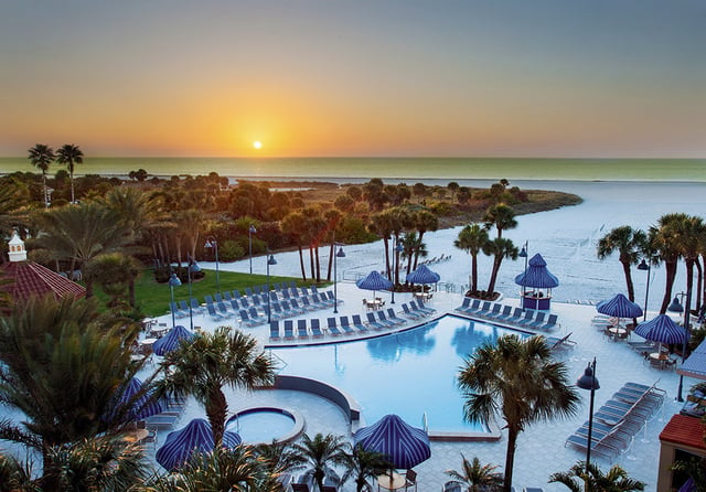 Sheraton-Sand-Key-Resort-Clearwater-Beach-at-Sunset